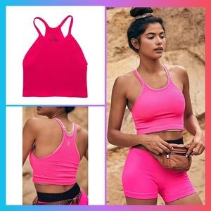 NWOT Free People Happiness Runs Crop M/L